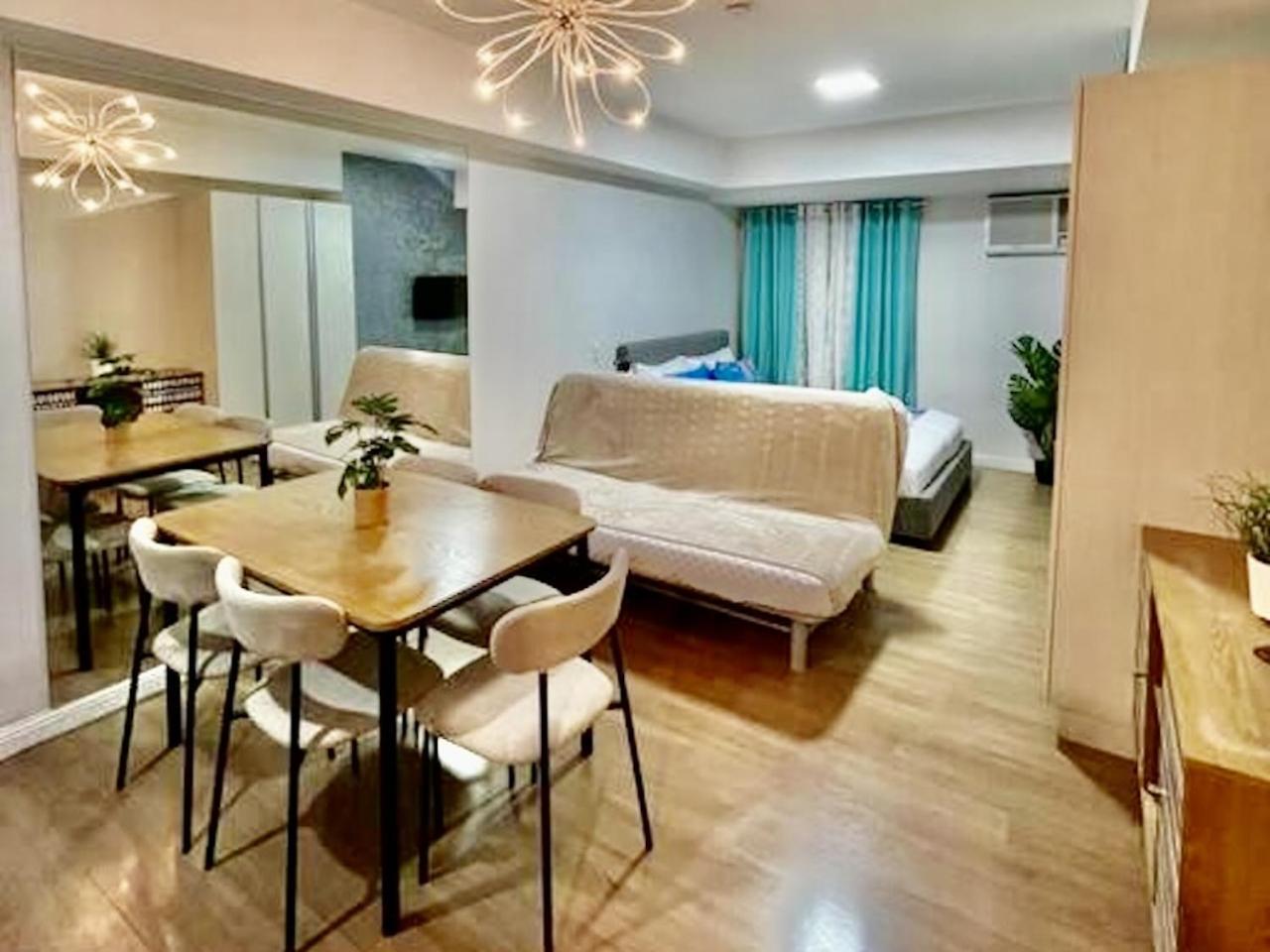 Abreeza Studio Suite 2321 - Pool, Wifi, City View, Washer, Ac, Netflix, Mall Davao Экстерьер фото