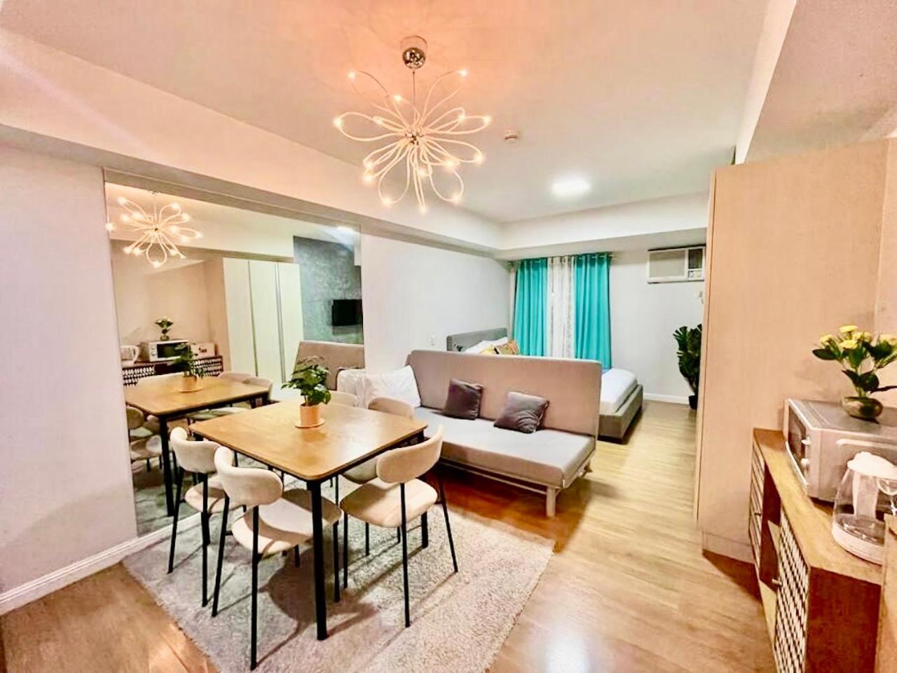 Abreeza Studio Suite 2321 - Pool, Wifi, City View, Washer, Ac, Netflix, Mall Davao Экстерьер фото